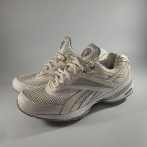 Reebok Womens Easytone PVN610 11-J17101 White Lace Up Running Shoes Size US 7